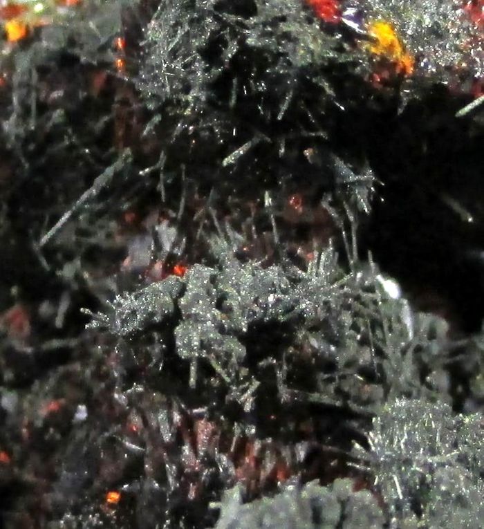 Zinkenite Realgar & Chalcostibite
