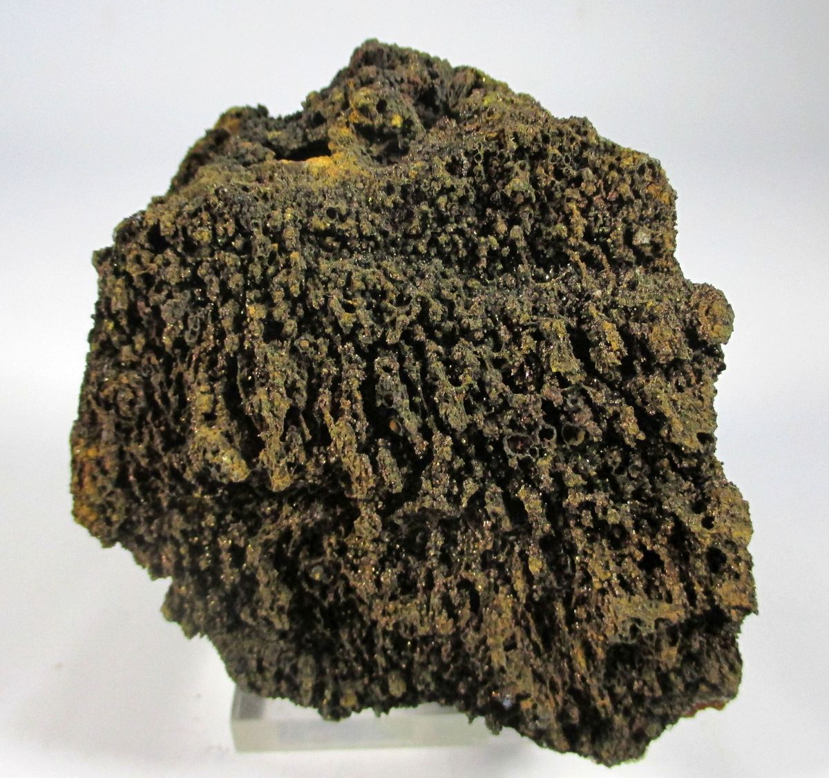 Native Copper On Limonite