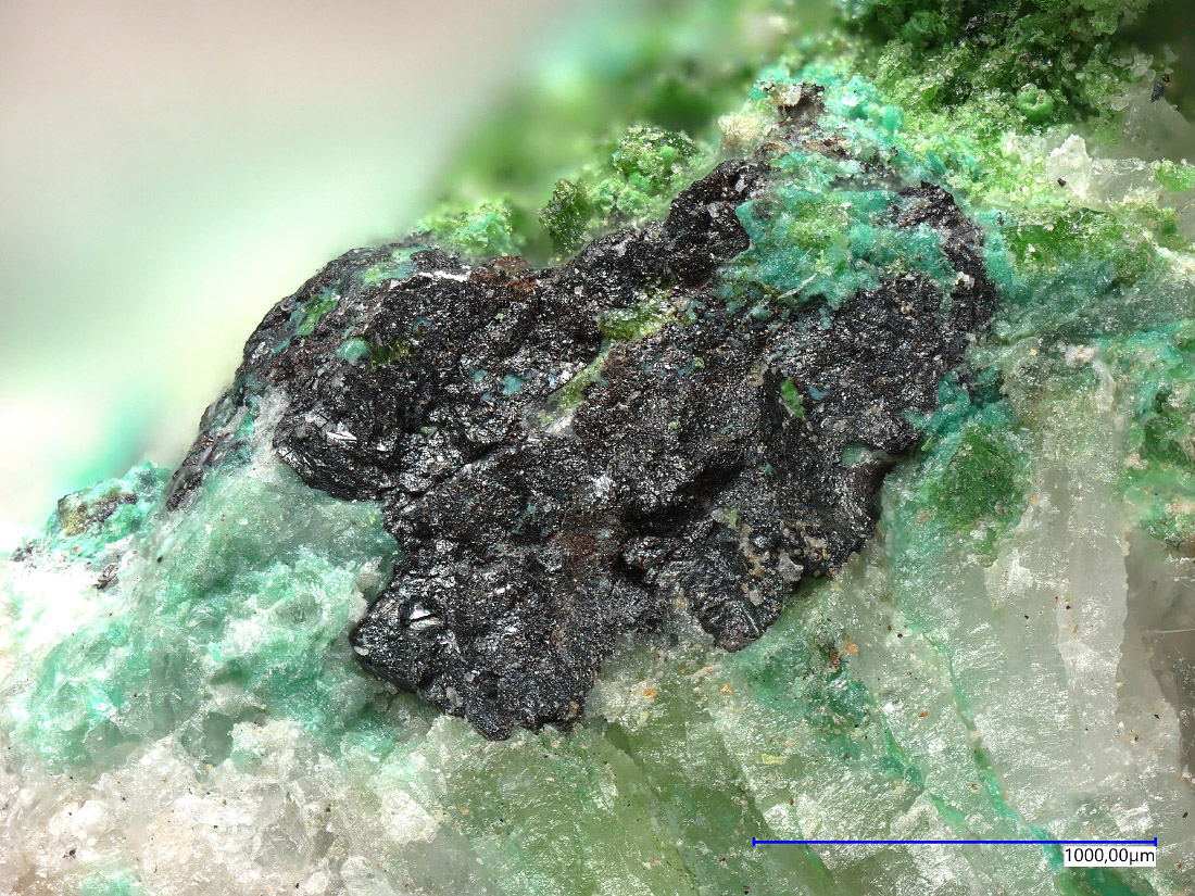 Rozhdestvenskayaite-(Zn) & Hessite