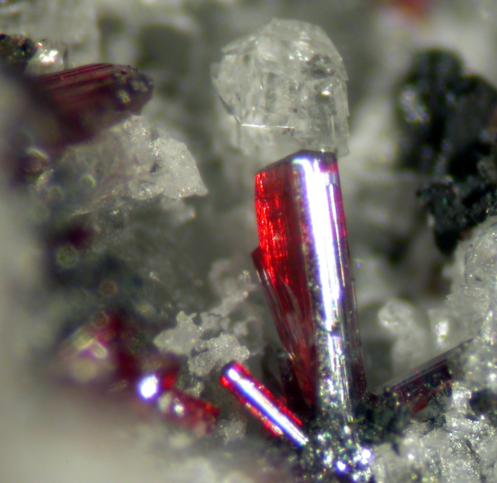 Proustite Pearceite & Acanthite