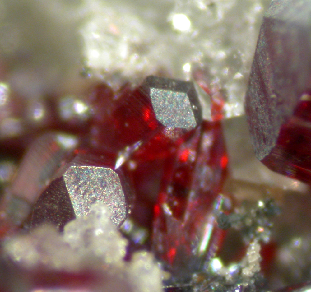 Proustite Pearceite & Acanthite