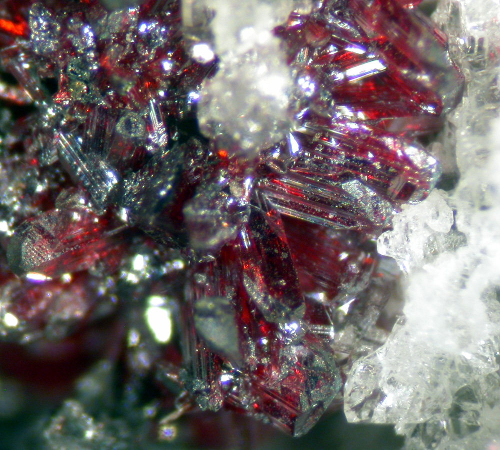 Proustite Pearceite & Acanthite