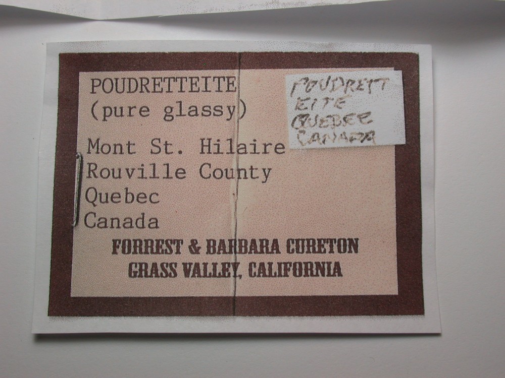 Poudretteite