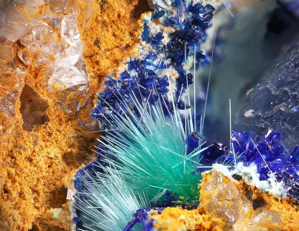 Mixite & Azurite