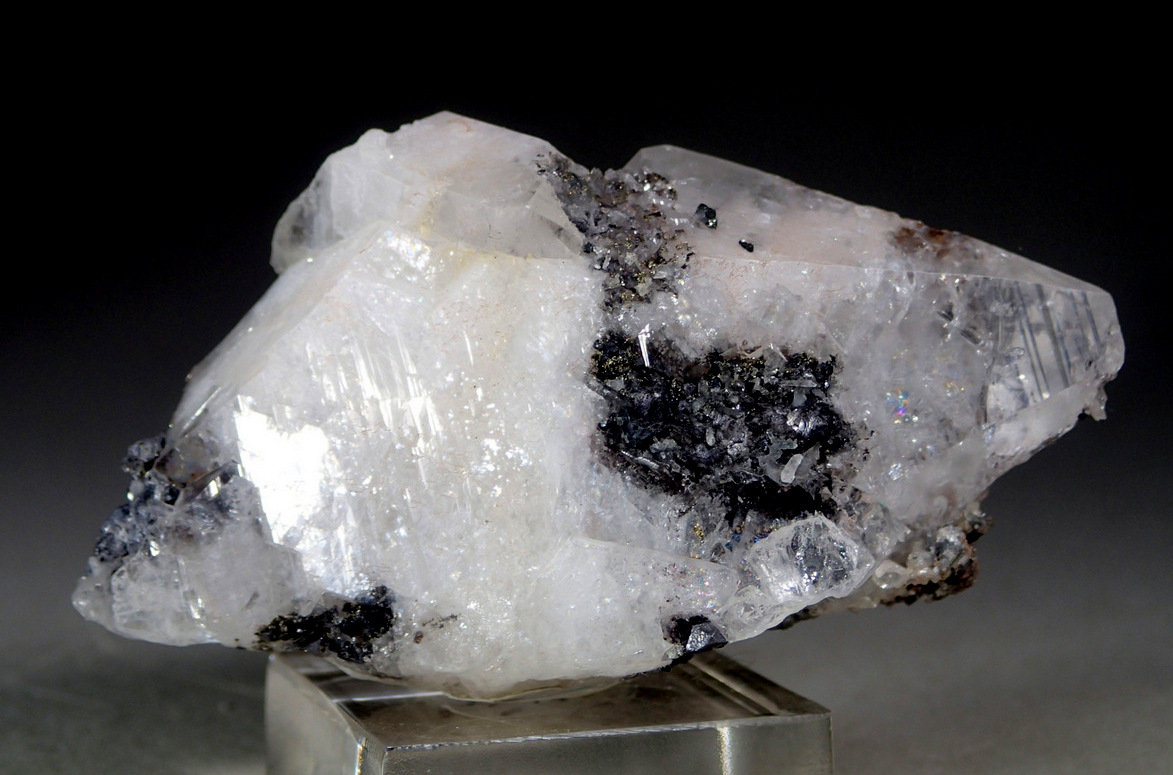 Anglesite With Galena Inclusions