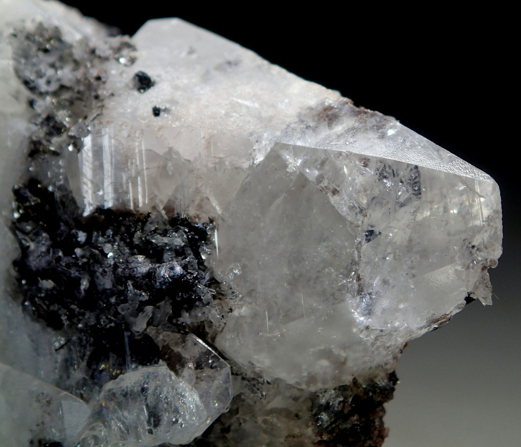 Anglesite With Galena Inclusions