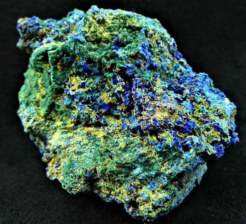 Cyanotrichite & Chalcoalumite