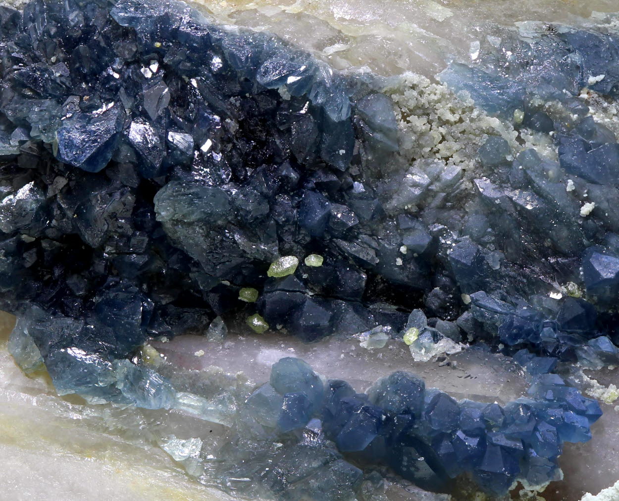 Scorodite & Native Sulphur
