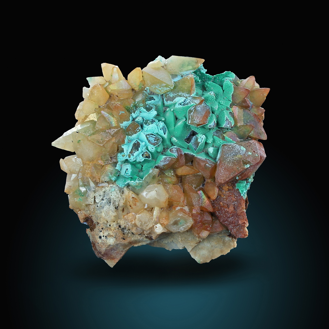 Malachite & Calcite