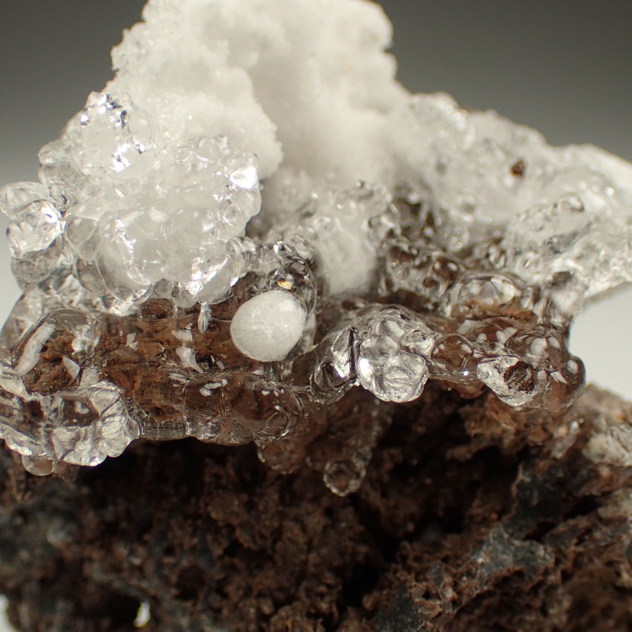 Hyalite & Aragonite