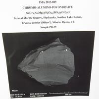 Chromo-alumino-povondraite