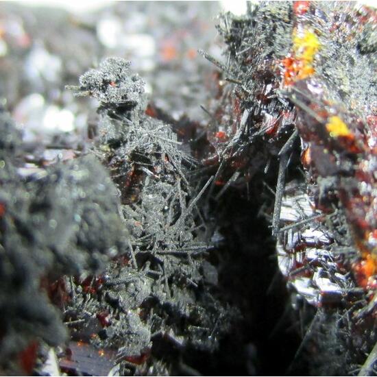 Zinkenite Realgar & Chalcostibite