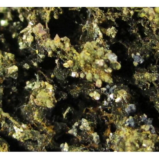 Native Copper On Limonite