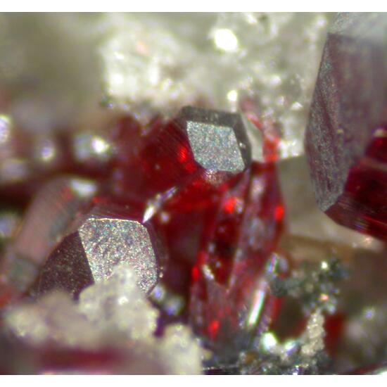 Proustite Pearceite & Acanthite