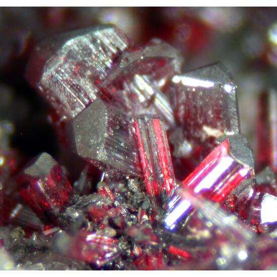 Proustite Pearceite & Acanthite