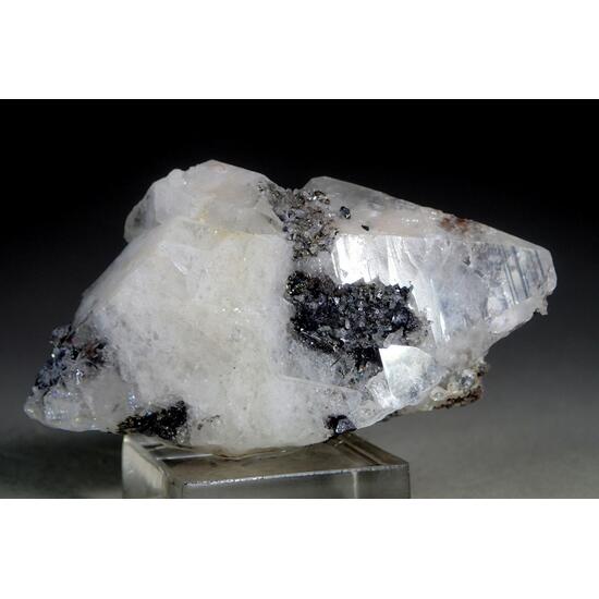 Anglesite With Galena Inclusions