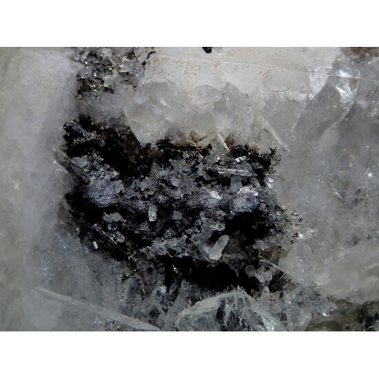 Anglesite With Galena Inclusions