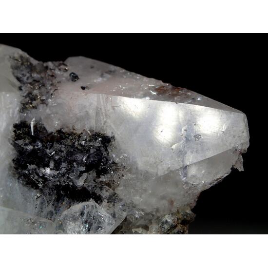 Anglesite With Galena Inclusions
