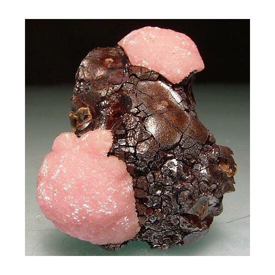 Rhodochrosite & Neotocite