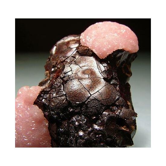 Rhodochrosite & Neotocite