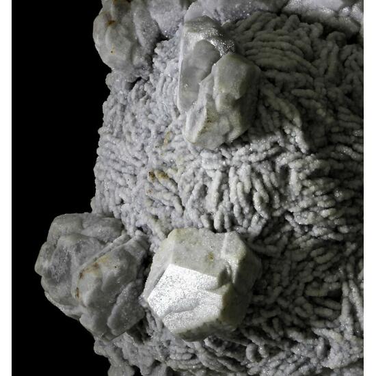Calcite With Aragonite On Siderite