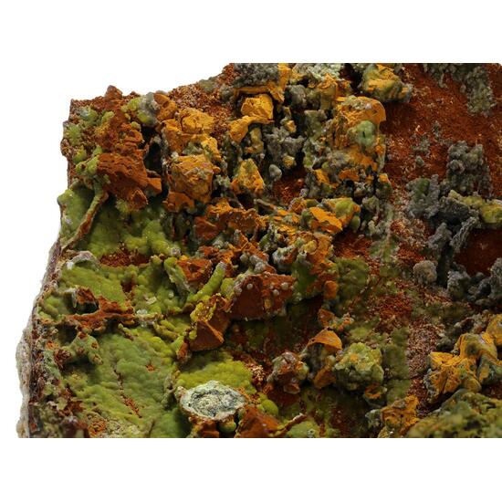 Limonite & Pyromorphite Psm Galena
