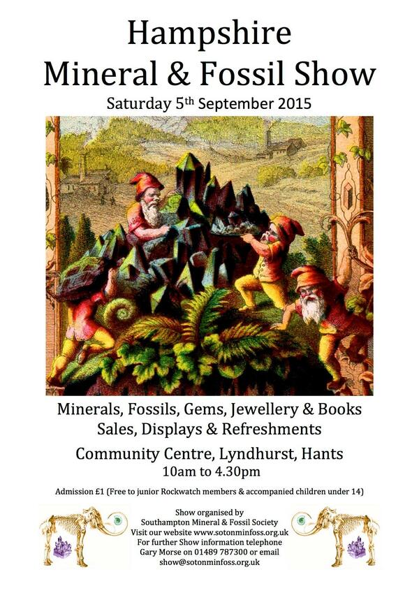 Content image: Hampshire Mineral & Fossil Show